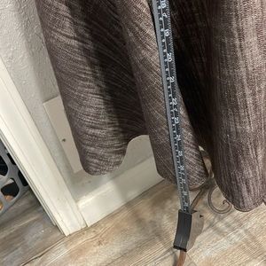 Larry Levine Stretch Full A-line full Flare Skirt